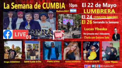 semana de cumbia 6 bandas